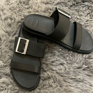 Sorel slide sandals- NEW- size 8.5